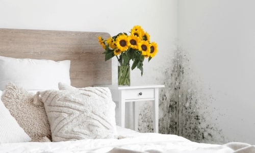 Schimmel in de slaapkamer: oorzaken en oplossingen
